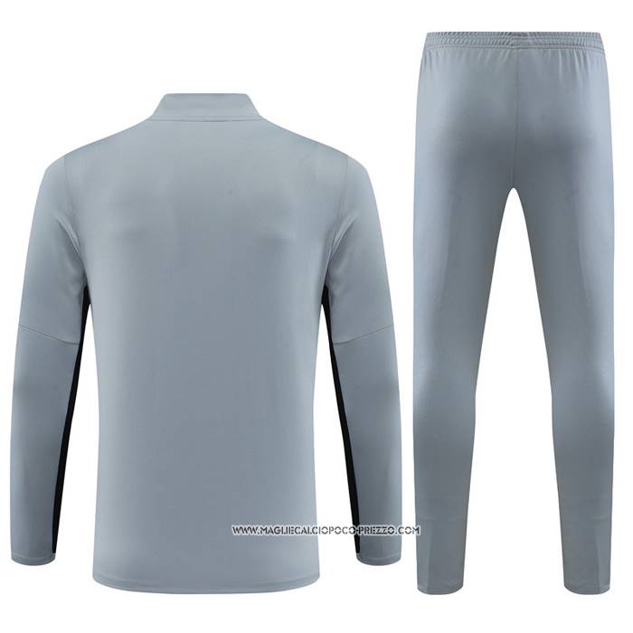 Tuta da Track Felpa
 Paris Saint-Germain Jordan 23-24 Bambino
 Grigio
